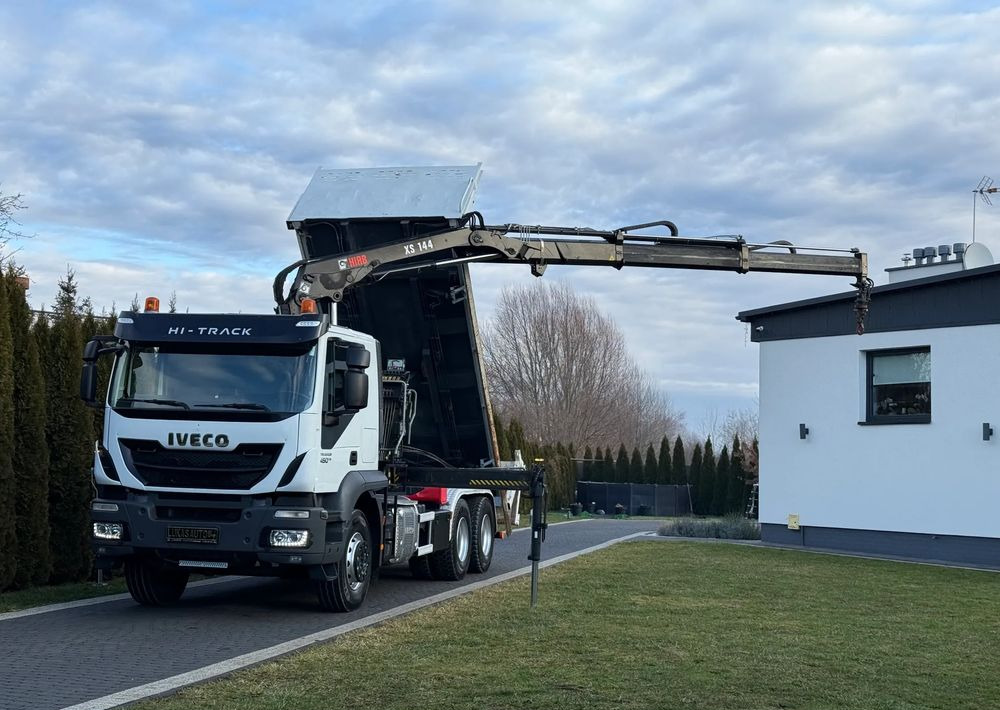 Iveco TRAKKER 450 6X4 PODWÓJNA HYDRO-BURTA HIAB 104 - شاحنة قلاب: صورة 1 Iveco TRAKKER 450 6X4 PODWÓJNA HYDRO-BURTA HIAB 104 - شاحنة قلاب: صورة 1