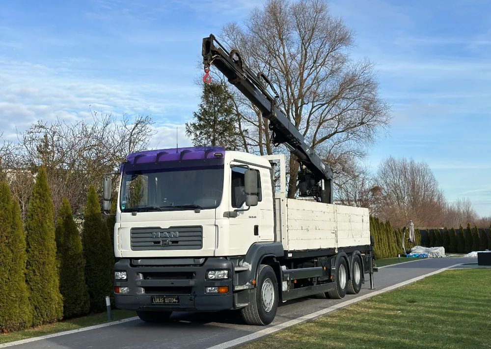 MAN TGA 24.410 6x4 HIAB MANUAL - شاحنة كرين, شاحنات مسطحة: صورة 1 MAN TGA 24.410 6x4 HIAB MANUAL - شاحنة كرين, شاحنات مسطحة: صورة 1