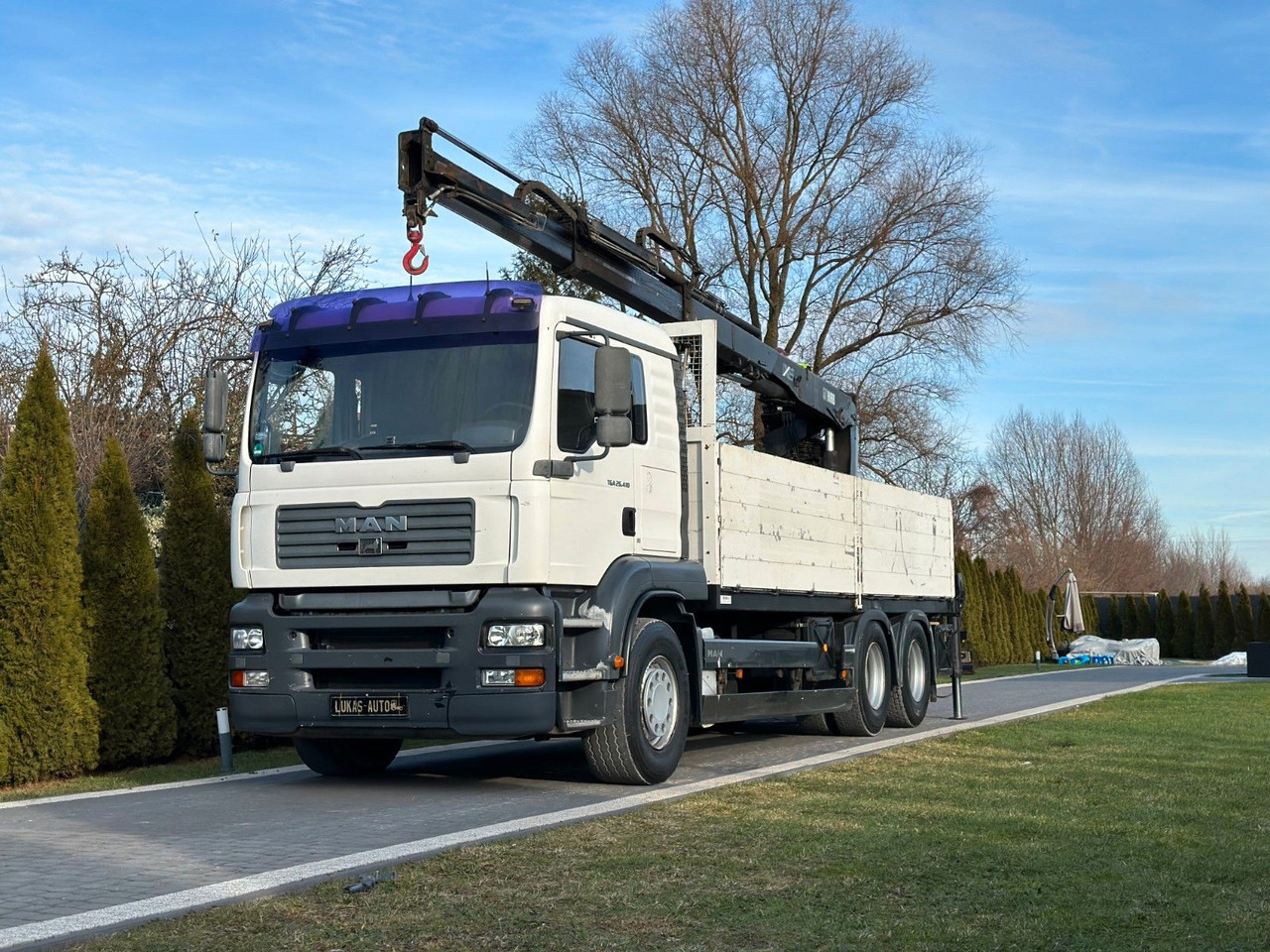 MAN TGA 26.410 6x4 HIAB MANUAL - شاحنة كرين: صورة 1 MAN TGA 26.410 6x4 HIAB MANUAL - شاحنة كرين: صورة 1