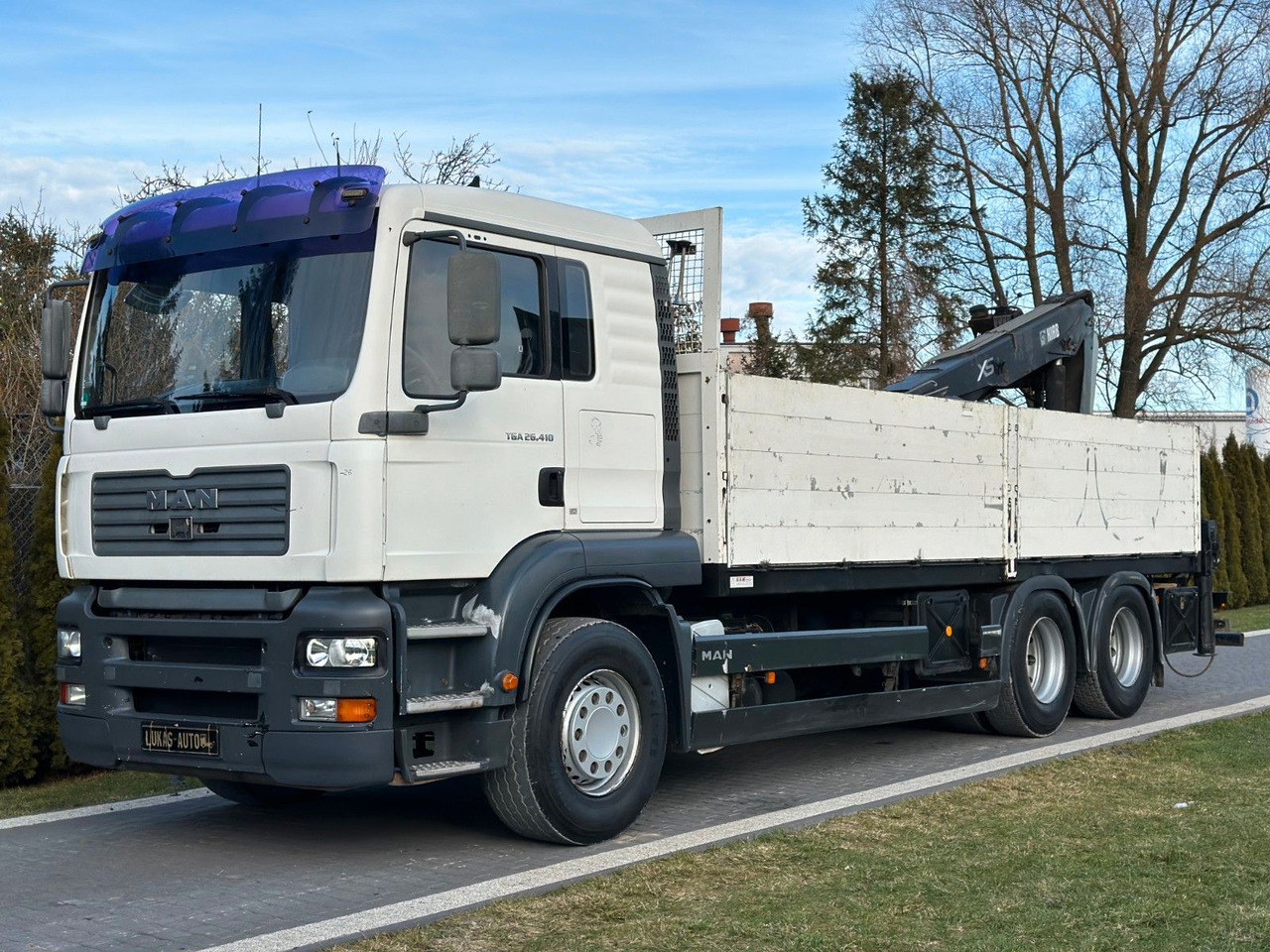 MAN TGA 26.410 6x4 HIAB MANUAL - شاحنة كرين: صورة 2 MAN TGA 26.410 6x4 HIAB MANUAL - شاحنة كرين: صورة 2