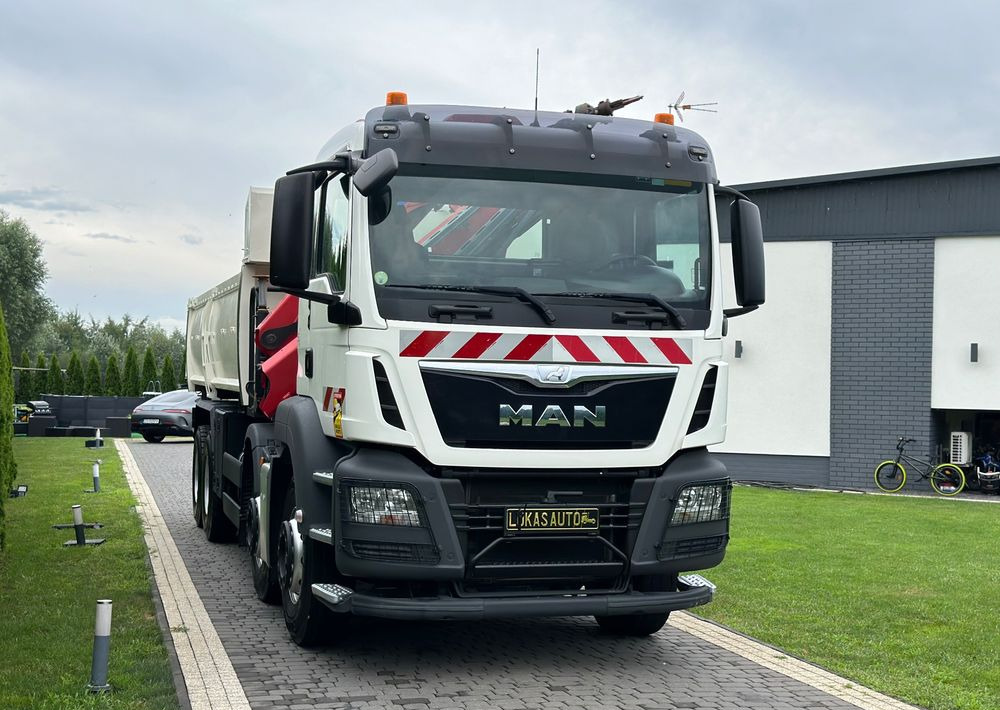 MAN TGS 440 / 8x4 / HMF 1530 / HYDROBURTA - شاحنة قلاب: صورة 3 MAN TGS 440 / 8x4 / HMF 1530 / HYDROBURTA - شاحنة قلاب: صورة 3