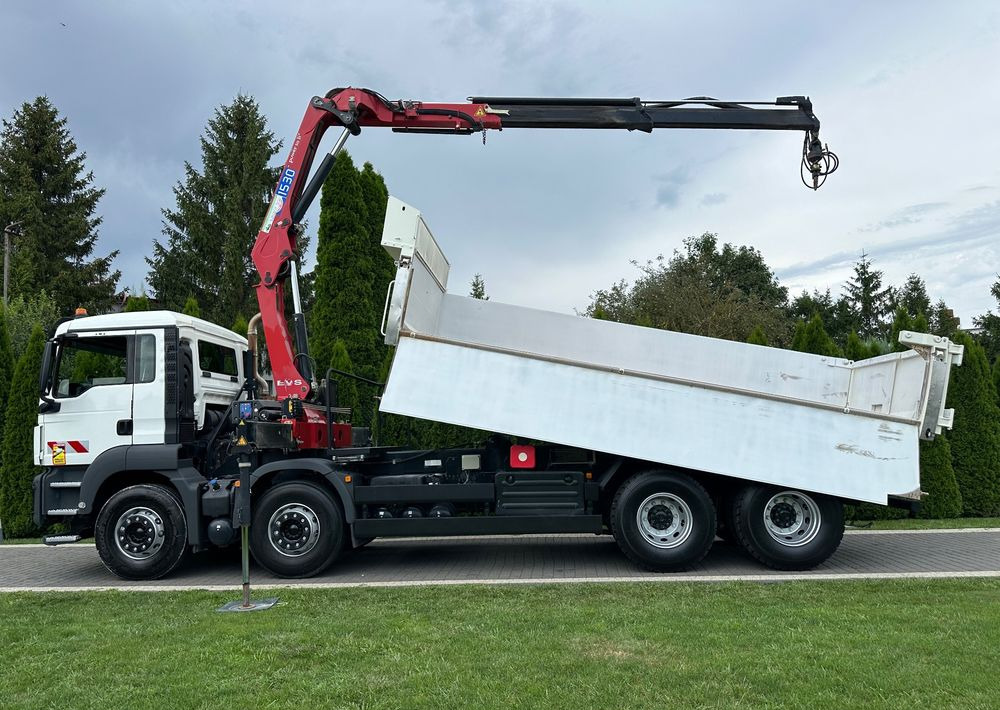 MAN TGS 440 / 8x4 / HMF 1530 / HYDROBURTA - شاحنة قلاب: صورة 4 MAN TGS 440 / 8x4 / HMF 1530 / HYDROBURTA - شاحنة قلاب: صورة 4