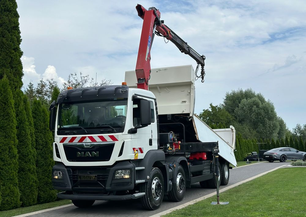 MAN TGS 440 / 8x4 / HMF 1530 / HYDROBURTA - شاحنة قلاب: صورة 1 MAN TGS 440 / 8x4 / HMF 1530 / HYDROBURTA - شاحنة قلاب: صورة 1