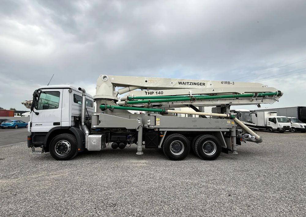 Mercedes-Benz ACTROS 2636 6X4 36 M WAITZINGER - مضخة خرسانة: صورة 4 Mercedes-Benz ACTROS 2636 6X4 36 M WAITZINGER - مضخة خرسانة: صورة 4
