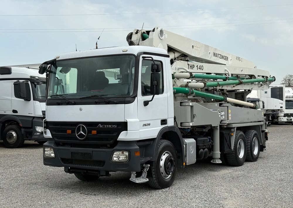 Mercedes-Benz ACTROS 2636 6X4 36 M WAITZINGER - مضخة خرسانة: صورة 1 Mercedes-Benz ACTROS 2636 6X4 36 M WAITZINGER - مضخة خرسانة: صورة 1