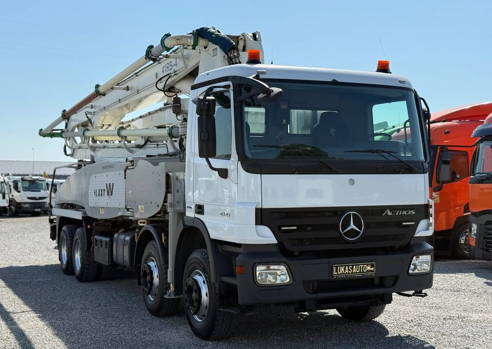 Mercedes-Benz ACTROS 4141 8X4 42 M GOTOWA DO PRACY - مضخة خرسانة: صورة 3 Mercedes-Benz ACTROS 4141 8X4 42 M GOTOWA DO PRACY - مضخة خرسانة: صورة 3