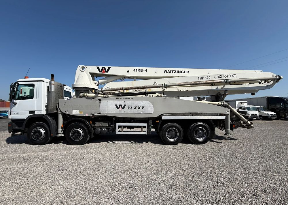 Mercedes-Benz ACTROS 4141 8X4 42 M GOTOWA DO PRACY - مضخة خرسانة: صورة 5 Mercedes-Benz ACTROS 4141 8X4 42 M GOTOWA DO PRACY - مضخة خرسانة: صورة 5