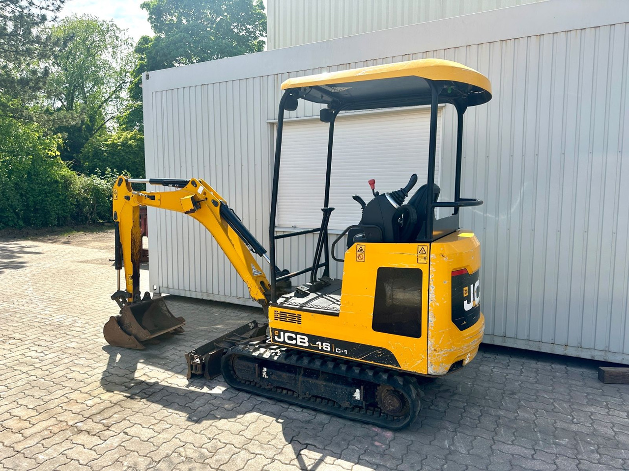 JCB 16C-1 /2020 BJ/1.283 BH/verbr. Laufwerk/2xLöffel - حفارة مُصَّغرة: صورة 3 JCB 16C-1 /2020 BJ/1.283 BH/verbr. Laufwerk/2xLöffel - حفارة مُصَّغرة: صورة 3