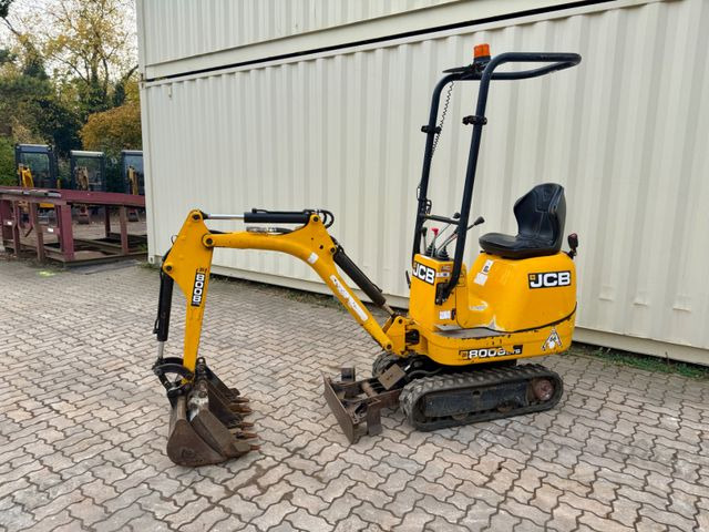 JCB 8008 CTS, 2021 BJ, 985BH, 3 x Löffel - حفارة مُصَّغرة: صورة 2 JCB 8008 CTS, 2021 BJ, 985BH, 3 x Löffel - حفارة مُصَّغرة: صورة 2