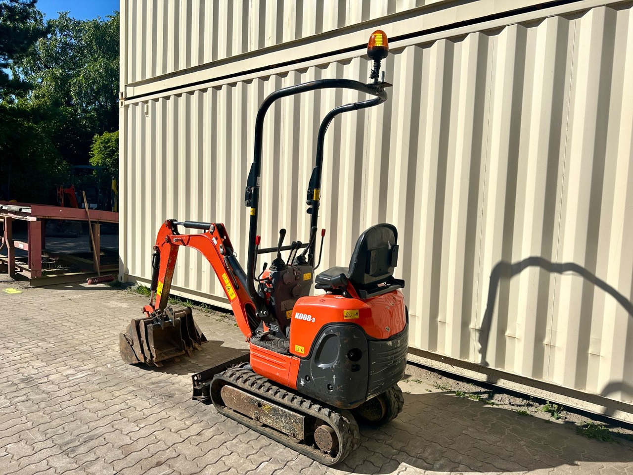 Kubota K008-3 / 2021 BJ / 725 H / 4 x Löffel - حفارة مُصَّغرة: صورة 3 Kubota K008-3 / 2021 BJ / 725 H / 4 x Löffel - حفارة مُصَّغرة: صورة 3
