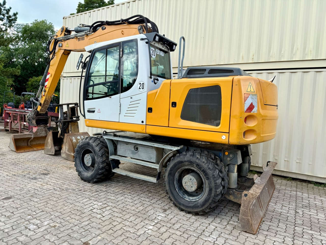 Liebherr A916 / Deutsche Maschine / Löffel + Greifer - حفارة دولاب: صورة 3 Liebherr A916 / Deutsche Maschine / Löffel + Greifer - حفارة دولاب: صورة 3