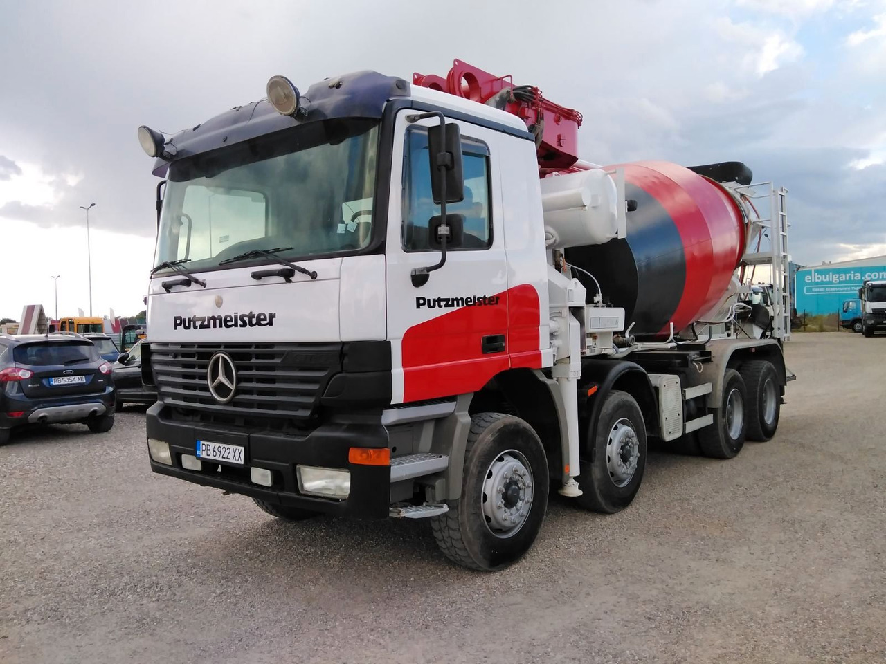 Mercedes-Benz ACTROS 3240 Putzmeister 26.67S - خلاطة مع مضخة: صورة 3 Mercedes-Benz ACTROS 3240 Putzmeister 26.67S - خلاطة مع مضخة: صورة 3
