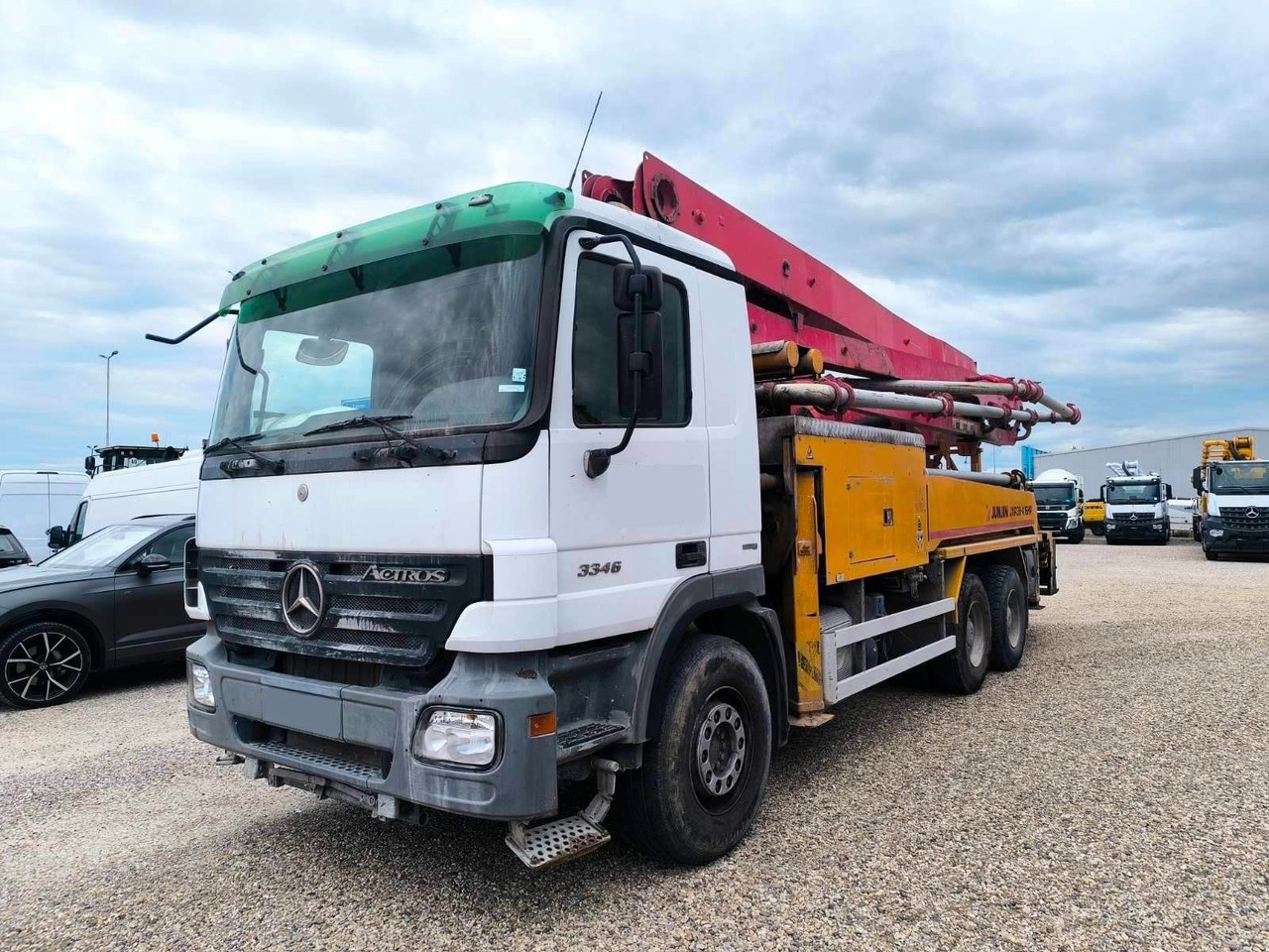 Mercedes-Benz ACTROS 3341 JUNJIN JXR 38-4 - مضخة خرسانة: صورة 3 Mercedes-Benz ACTROS 3341 JUNJIN JXR 38-4 - مضخة خرسانة: صورة 3