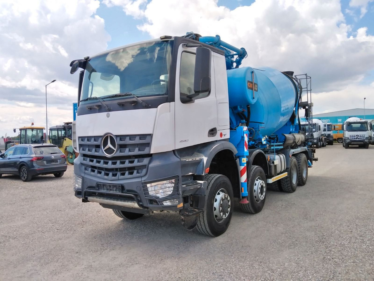 Mercedes-Benz AROCS 4140 CIFA MAGNUM MK28.4L 8X6 - خلاطة مع مضخة: صورة 3 Mercedes-Benz AROCS 4140 CIFA MAGNUM MK28.4L 8X6 - خلاطة مع مضخة: صورة 3