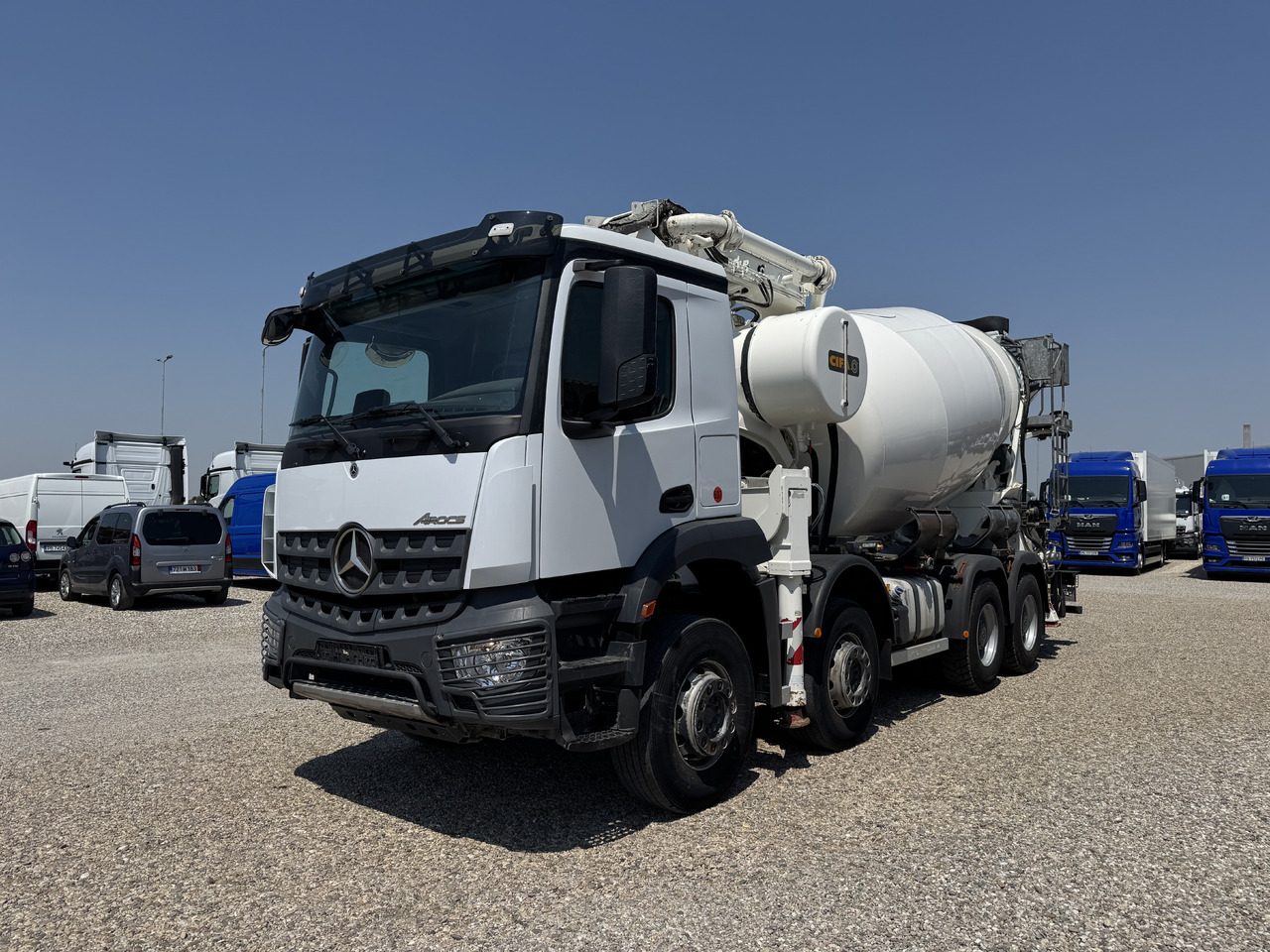 Mercedes-Benz AROCS 4143 CIFA MK28L-5 - مضخة خرسانة: صورة 3 Mercedes-Benz AROCS 4143 CIFA MK28L-5 - مضخة خرسانة: صورة 3
