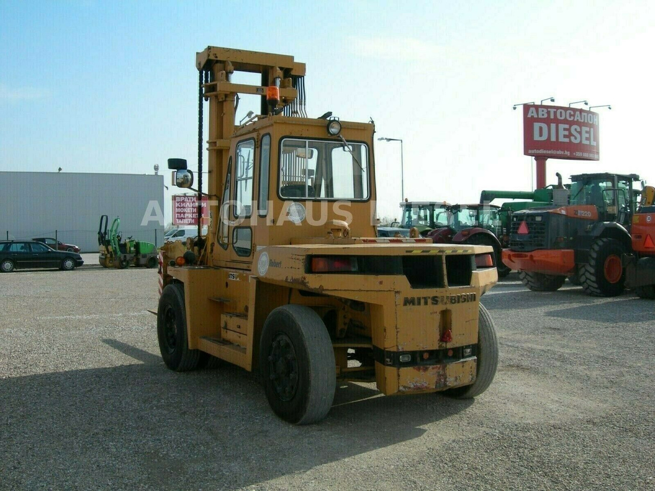Mitsubishi FD 135 - رافعة شوكية ديزل: صورة 5 Mitsubishi FD 135 - رافعة شوكية ديزل: صورة 5