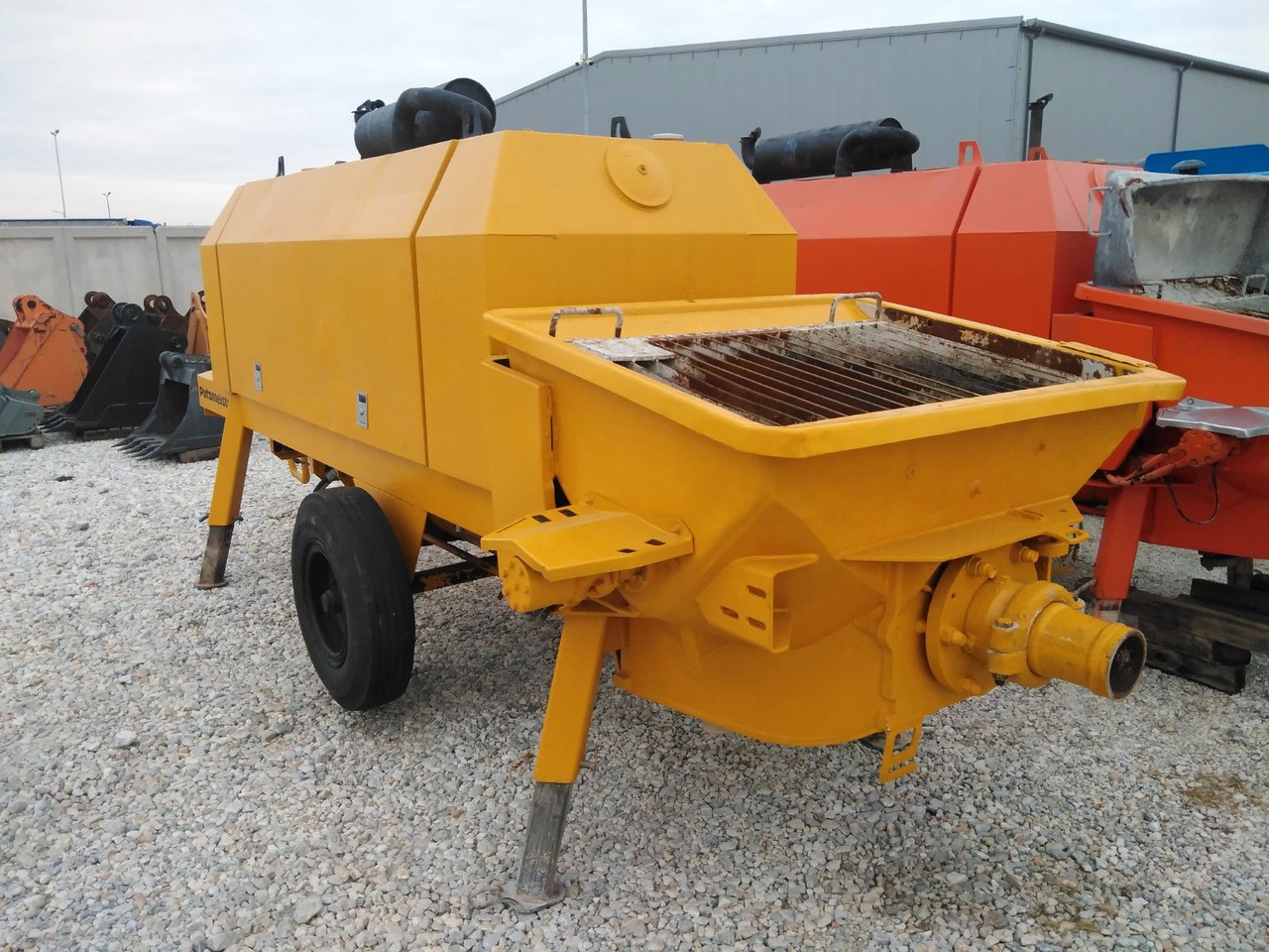 PUTZMEISTER BSA 1407 D - مضخة خرسانة ثابتة: صورة 5 PUTZMEISTER BSA 1407 D - مضخة خرسانة ثابتة: صورة 5