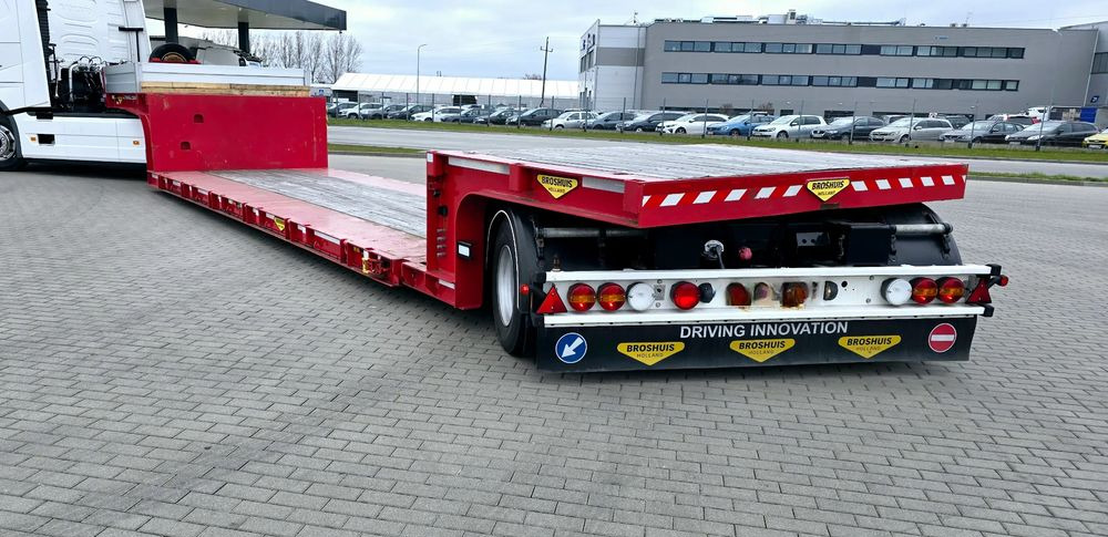 Broshuis 1ADU / 1A rozciągana - skrętna oś - عربة منخفضة مسطحة نصف مقطورة: صورة 5 Broshuis 1ADU / 1A rozciągana - skrętna oś - عربة منخفضة مسطحة نصف مقطورة: صورة 5