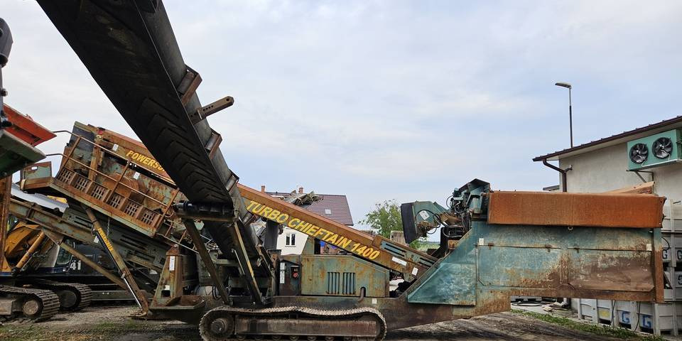 Przesiewacz mobilny Powerscreen Chieftain 1400 rozdrabniacz wibrokrata - فرازة: صورة 5 Przesiewacz mobilny Powerscreen Chieftain 1400 rozdrabniacz wibrokrata - فرازة: صورة 5
