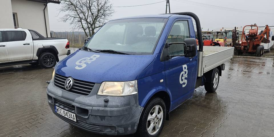 Volkswagen Transporter T5 2.5 skrzynia FV23% klima automat Webasto - شاحنة مفتوحة: صورة 2 Volkswagen Transporter T5 2.5 skrzynia FV23% klima automat Webasto - شاحنة مفتوحة: صورة 2