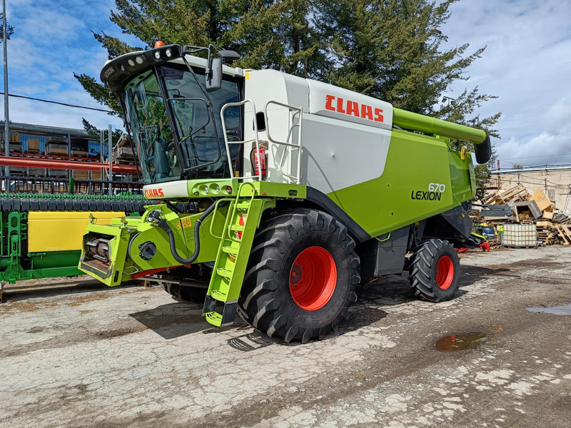 Claas Lexion 670 V750 - حصادة موحَّدة: صورة 1 Claas Lexion 670 V750 - حصادة موحَّدة: صورة 1