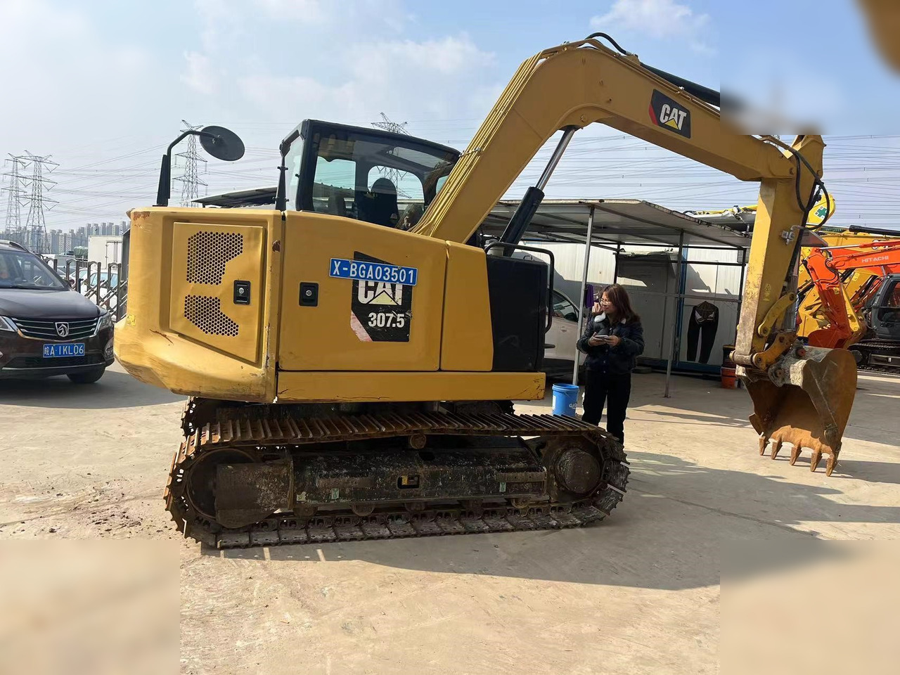 CATERPILLAR 307.5 - حفار زحاف: صورة 3 CATERPILLAR 307.5 - حفار زحاف: صورة 3