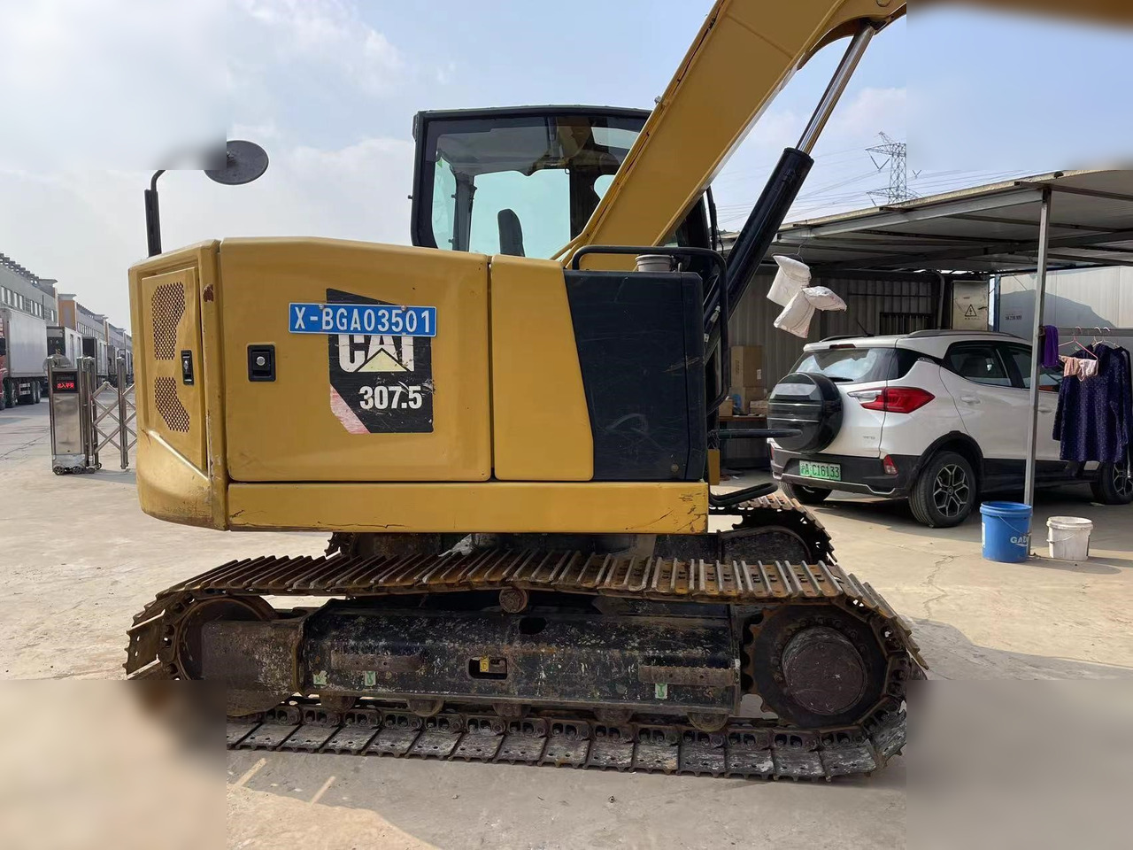 CATERPILLAR 307.5 - حفار زحاف: صورة 4 CATERPILLAR 307.5 - حفار زحاف: صورة 4