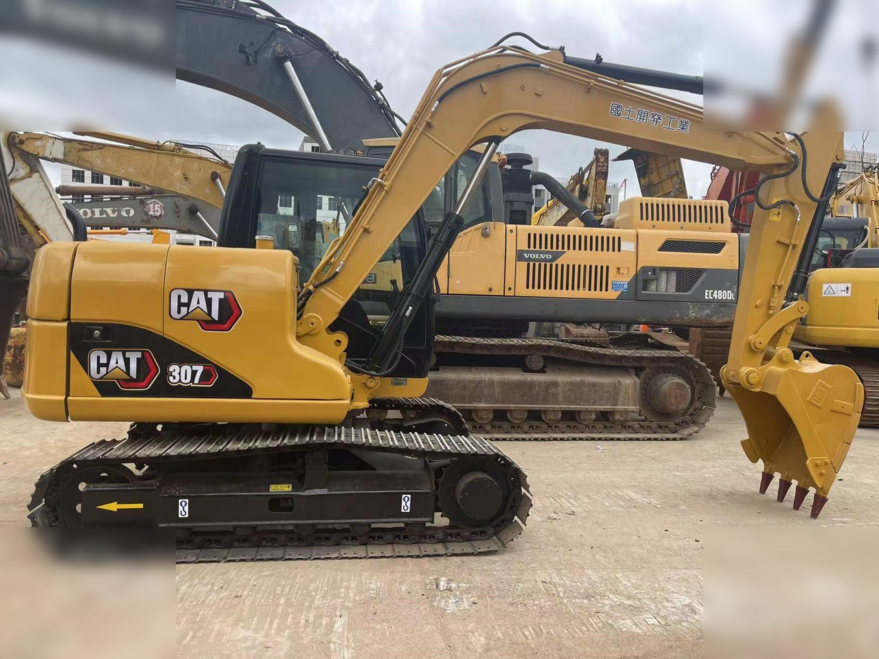 CATERPILLAR 307D - حفار زحاف: صورة 1 CATERPILLAR 307D - حفار زحاف: صورة 1
