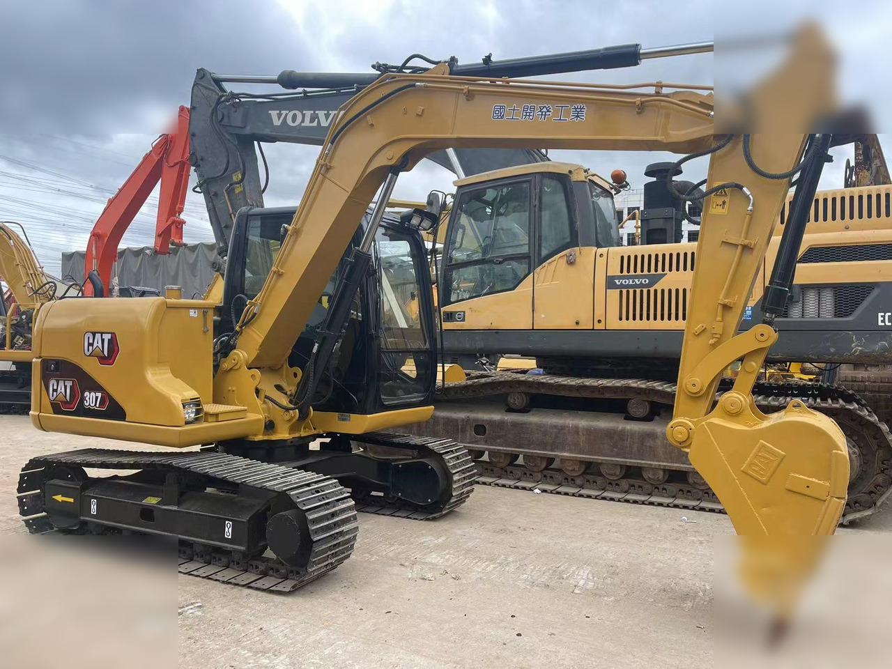 CATERPILLAR 307D - حفار زحاف: صورة 2 CATERPILLAR 307D - حفار زحاف: صورة 2