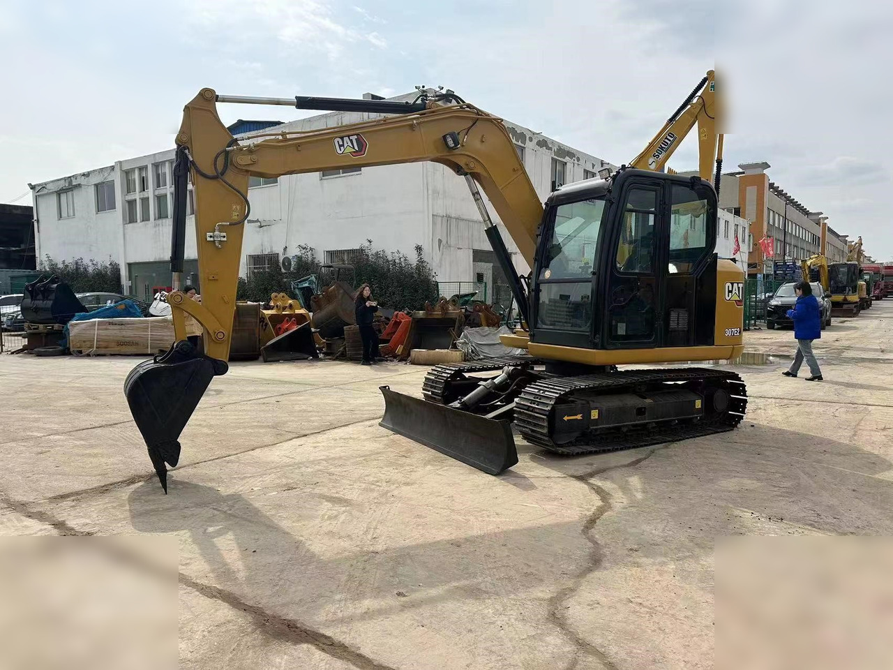 CATERPILLAR 307E2 - حفار زحاف: صورة 1 CATERPILLAR 307E2 - حفار زحاف: صورة 1