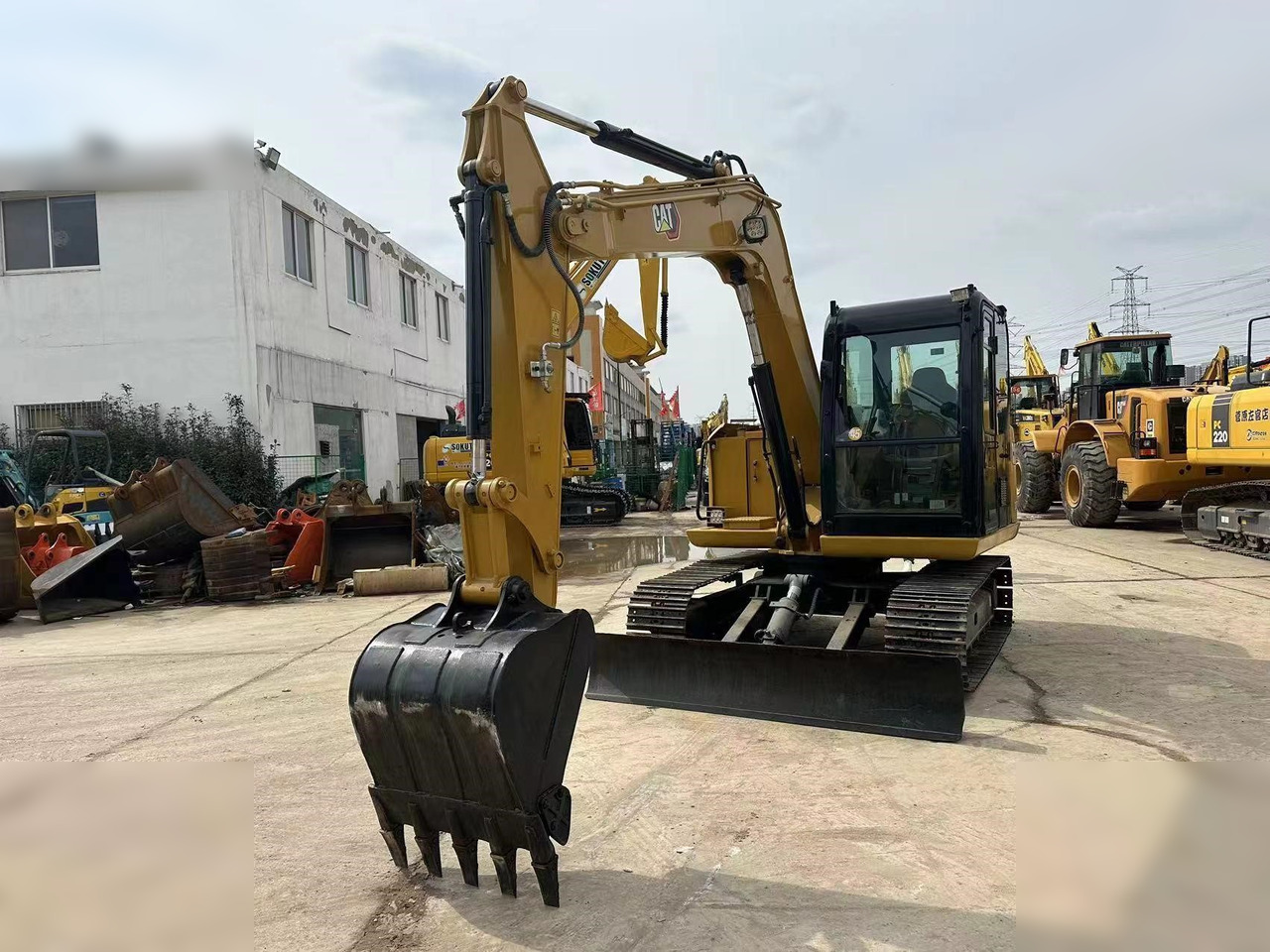 CATERPILLAR 307E2 - حفار زحاف: صورة 4 CATERPILLAR 307E2 - حفار زحاف: صورة 4