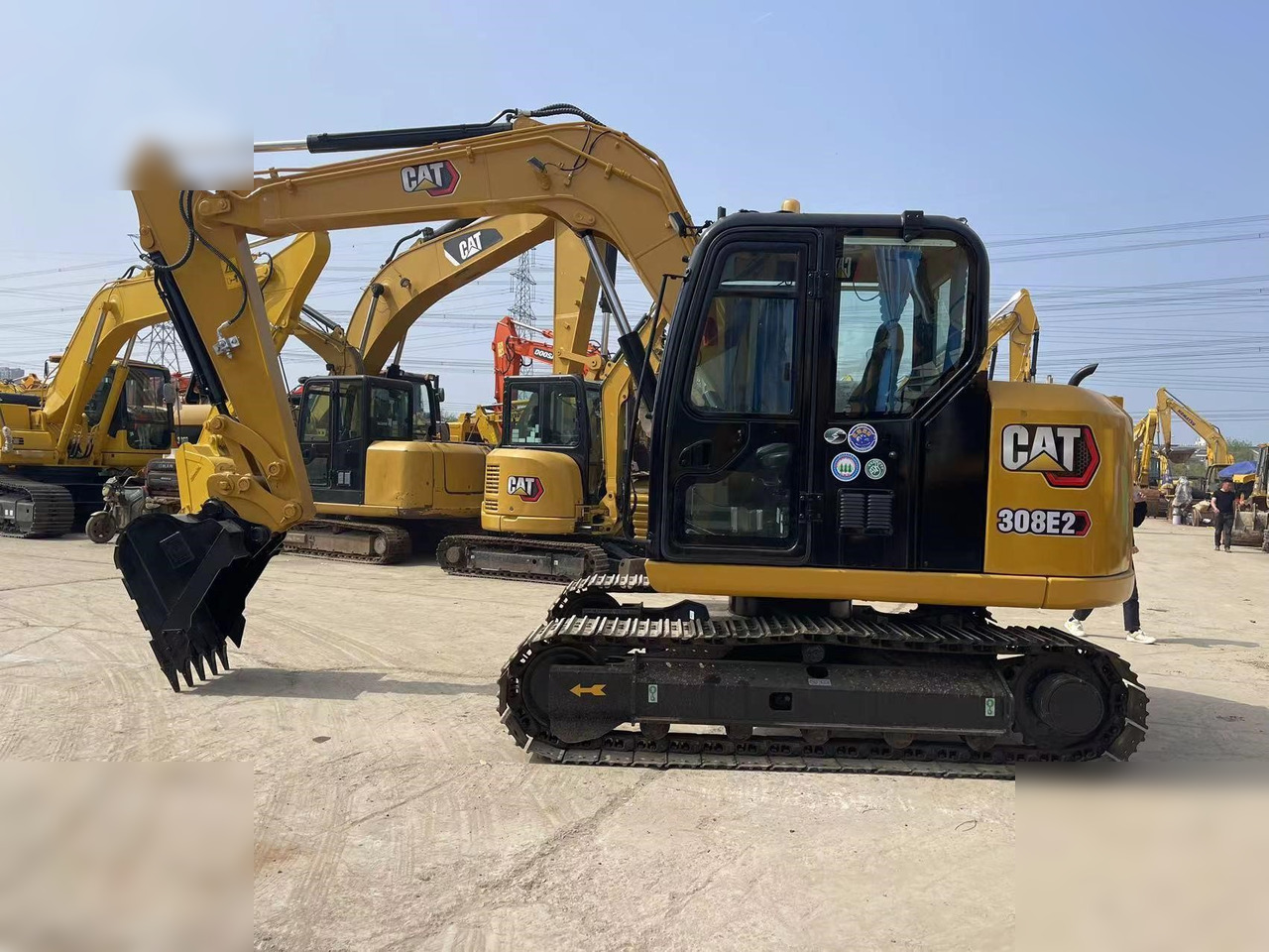 CATERPILLAR 308E2 - حفار زحاف: صورة 1 CATERPILLAR 308E2 - حفار زحاف: صورة 1