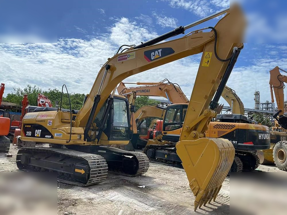 CATERPILLAR 315D - حفار زحاف: صورة 1 CATERPILLAR 315D - حفار زحاف: صورة 1