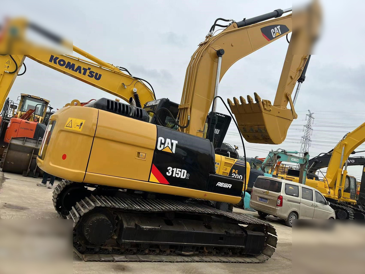 CATERPILLAR 315D - حفار زحاف: صورة 1 CATERPILLAR 315D - حفار زحاف: صورة 1