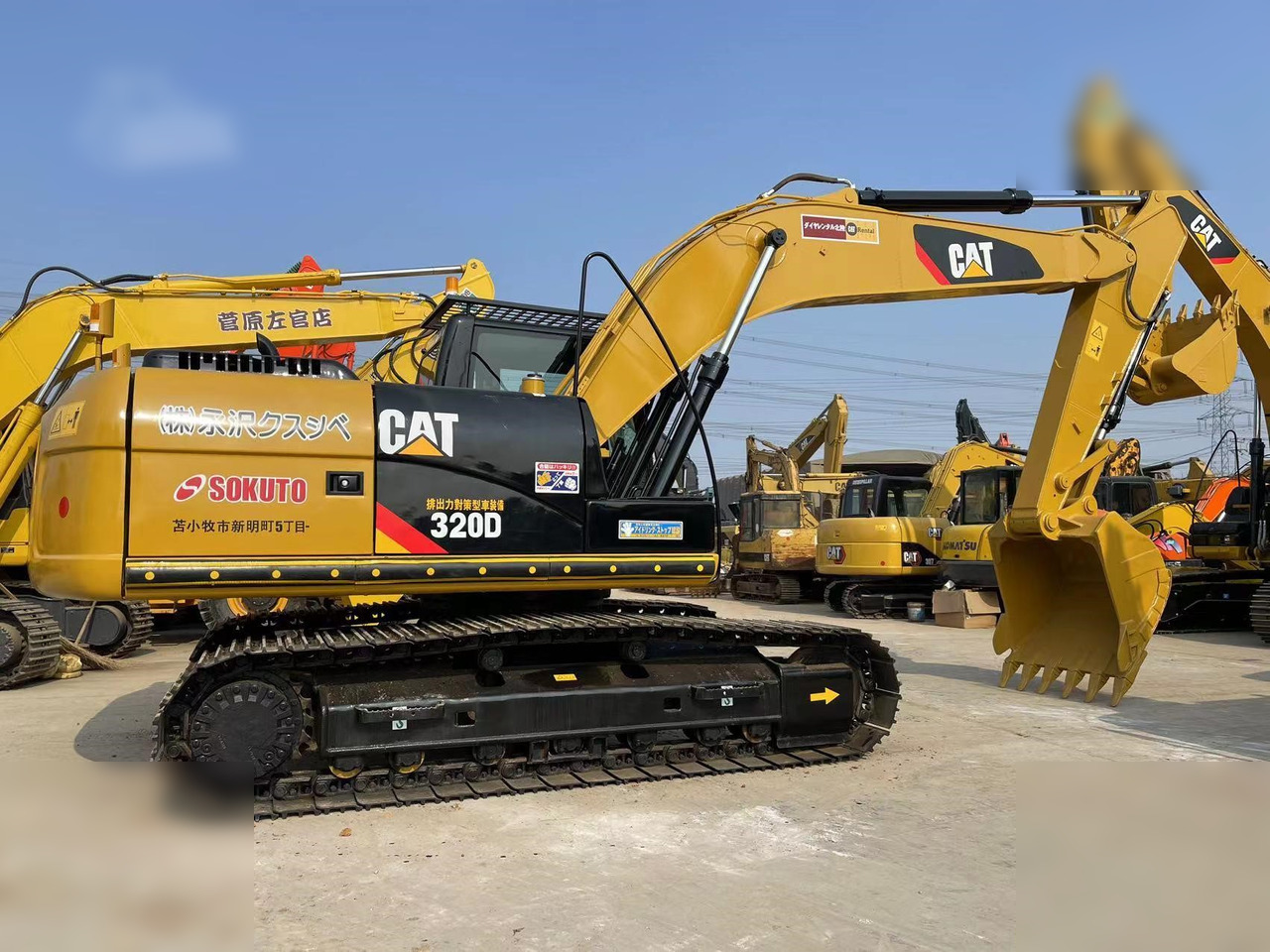 CATERPILLAR 320D - حفار زحاف: صورة 3 CATERPILLAR 320D - حفار زحاف: صورة 3