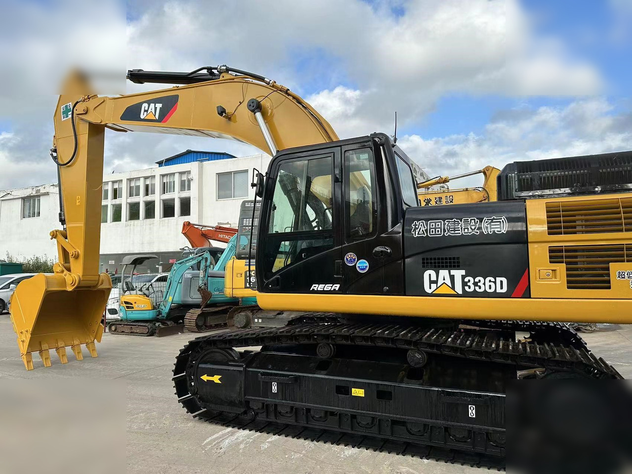 CATERPILLAR 336D - حفار زحاف: صورة 1 CATERPILLAR 336D - حفار زحاف: صورة 1