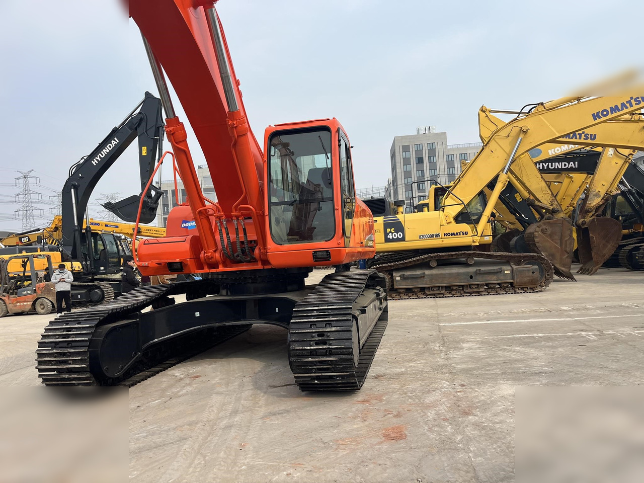 DOOSAN DX420 LC-9C - حفار زحاف: صورة 4 DOOSAN DX420 LC-9C - حفار زحاف: صورة 4