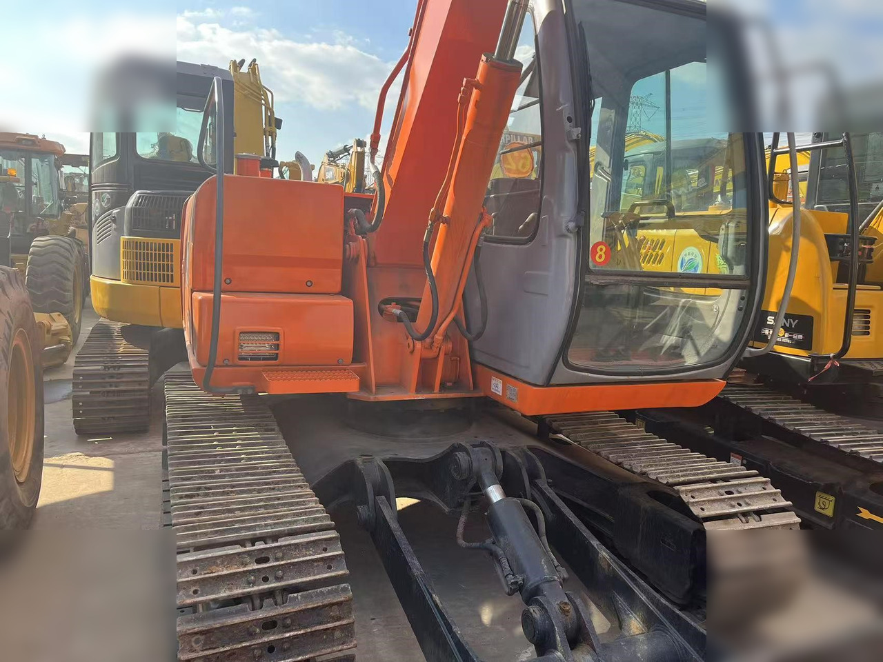 HITACHI EX60 - حفار زحاف: صورة 4 HITACHI EX60 - حفار زحاف: صورة 4
