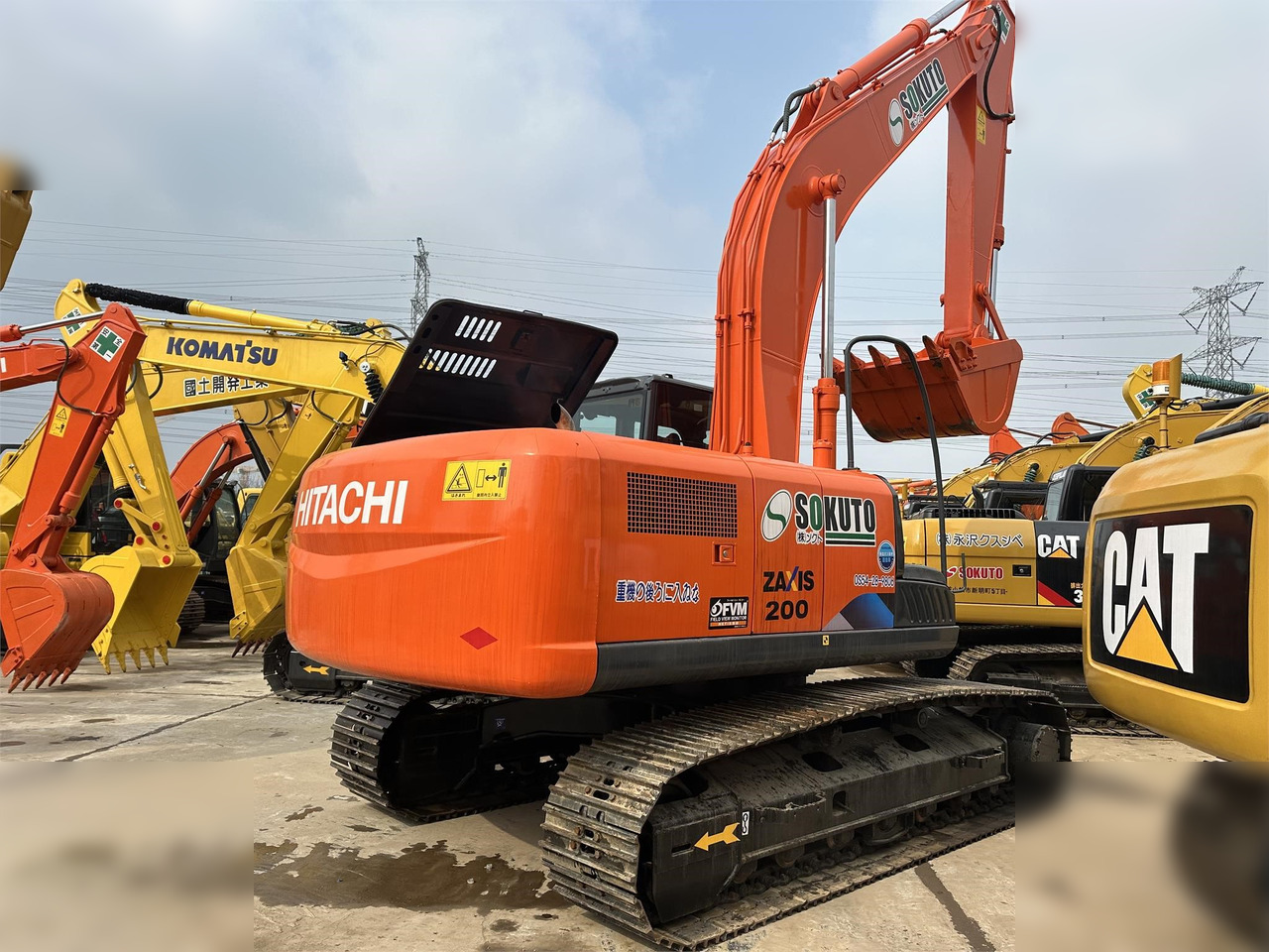 HITACHI ZX200-3G - حفار زحاف: صورة 1 HITACHI ZX200-3G - حفار زحاف: صورة 1