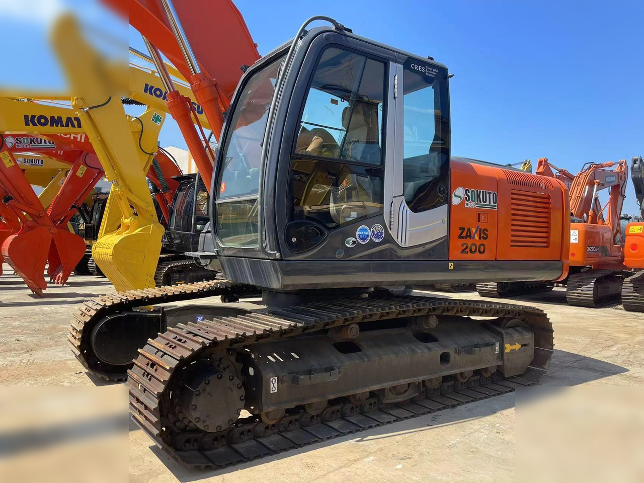 HITACHI ZX200-3G - حفار زحاف: صورة 5 HITACHI ZX200-3G - حفار زحاف: صورة 5