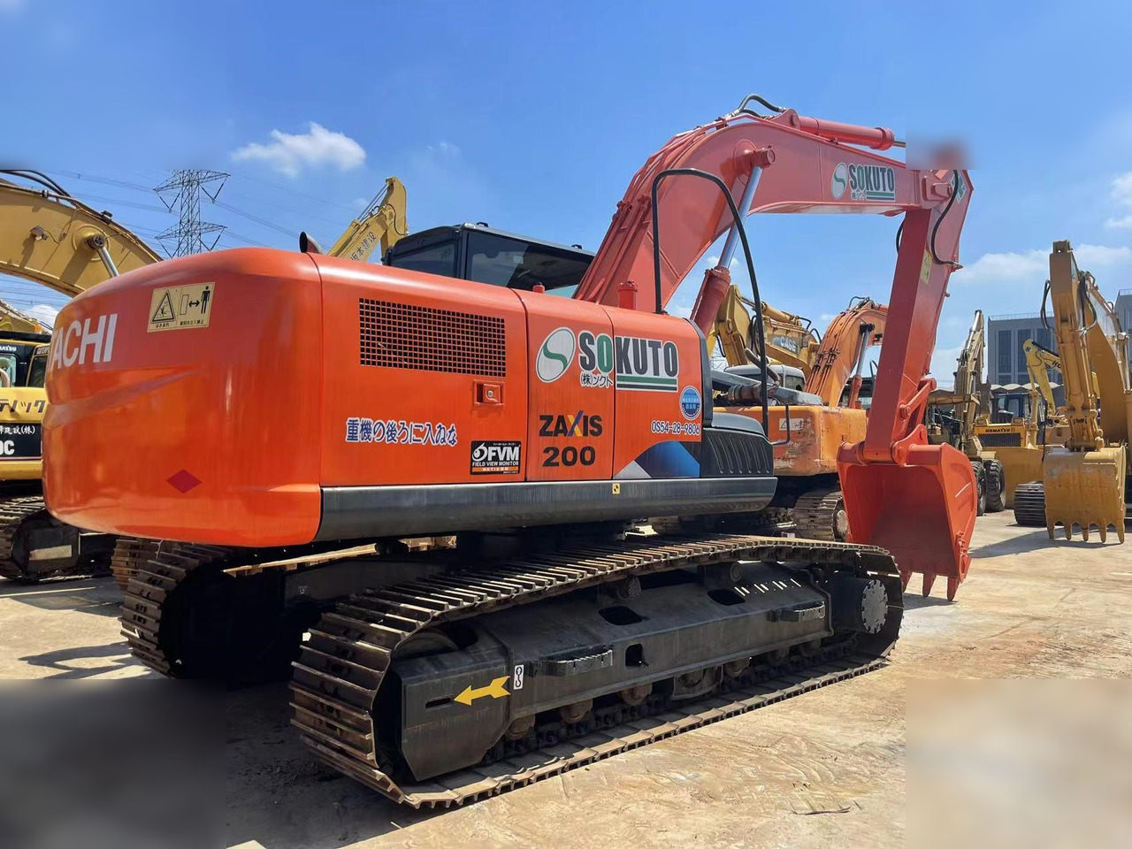 HITACHI ZX200-3G - حفار زحاف: صورة 2 HITACHI ZX200-3G - حفار زحاف: صورة 2