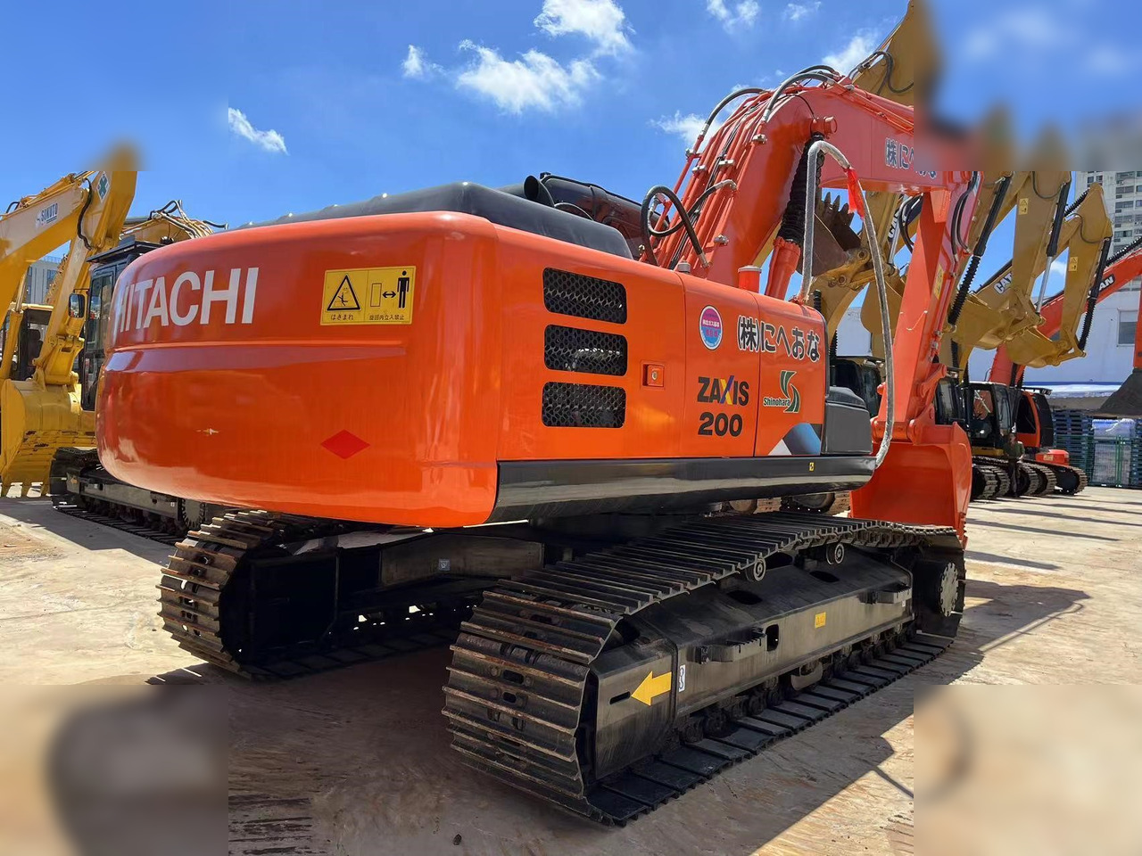 HITACHI ZX200-3G - حفار زحاف: صورة 2 HITACHI ZX200-3G - حفار زحاف: صورة 2