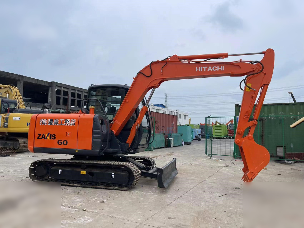 HITACHI ZX70 - حفار زحاف: صورة 1 HITACHI ZX70 - حفار زحاف: صورة 1