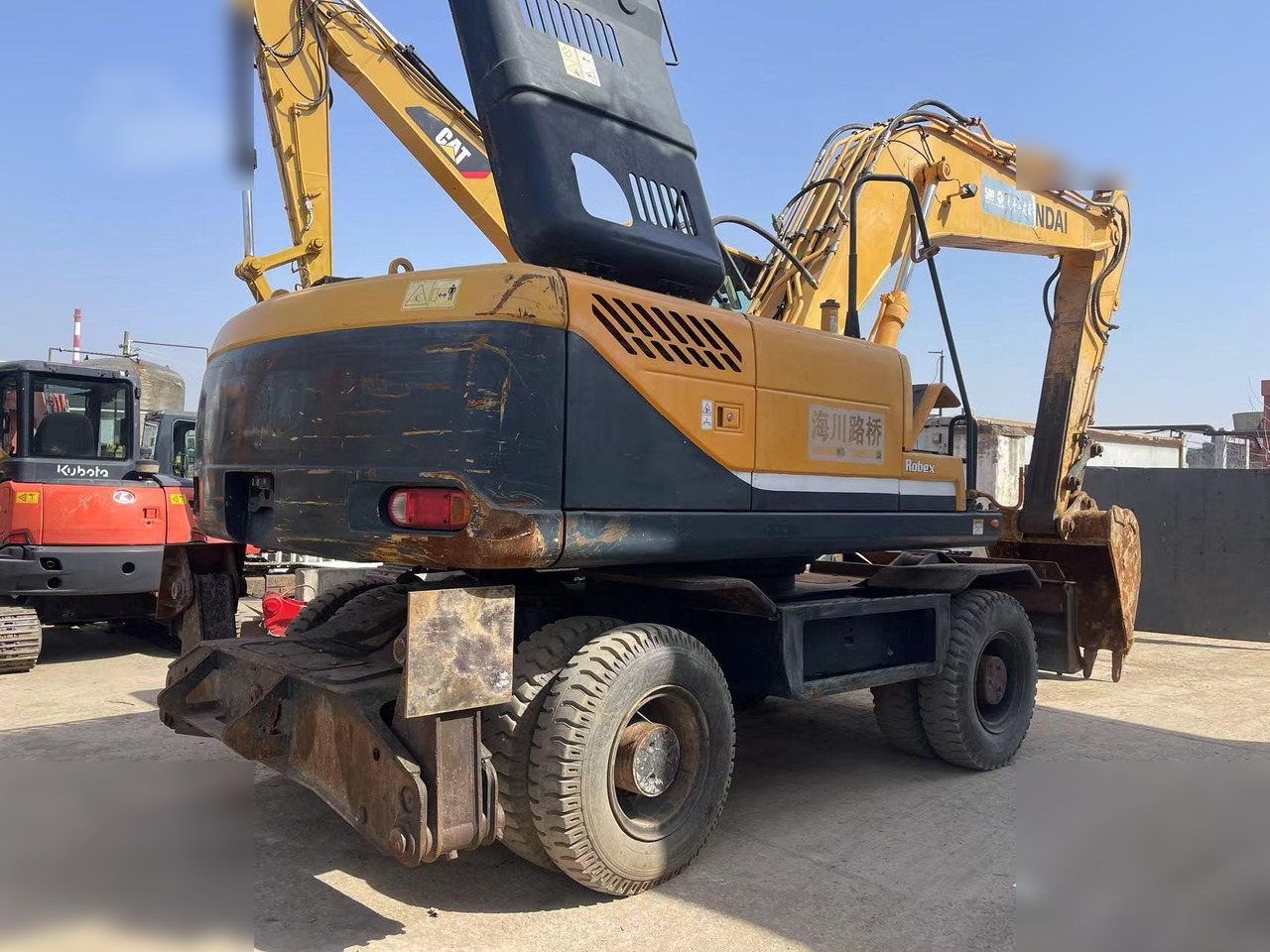 HYUNDAI ROBEX 210W-9 - حفارة دولاب: صورة 3 HYUNDAI ROBEX 210W-9 - حفارة دولاب: صورة 3