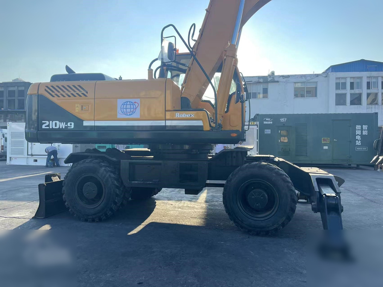 HYUNDAI ROBEX 210W-9 - حفارة دولاب: صورة 5 HYUNDAI ROBEX 210W-9 - حفارة دولاب: صورة 5