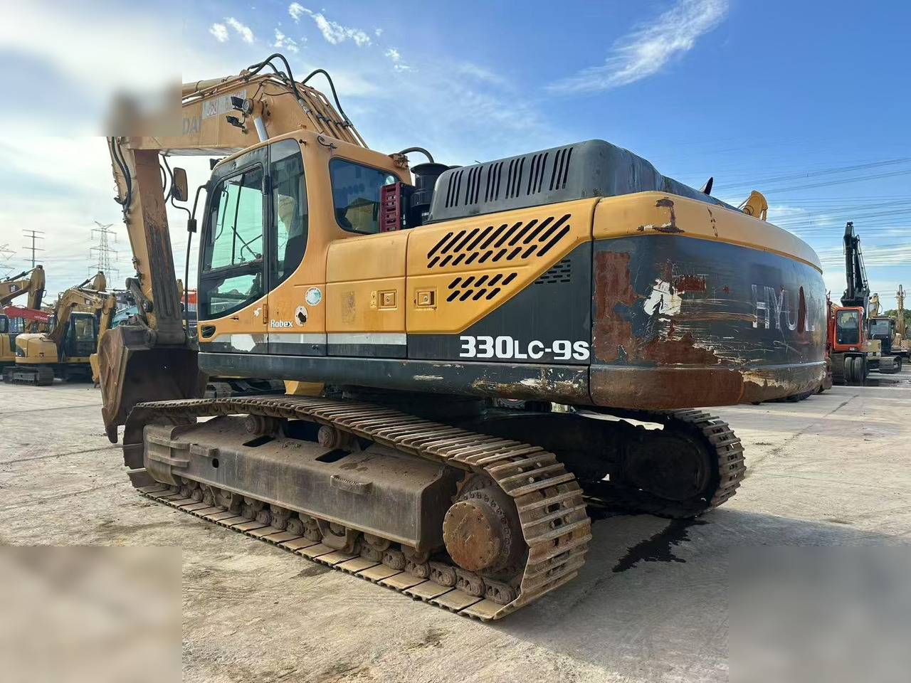 HYUNDAI ROBEX 330 LC-9S - حفار زحاف: صورة 5 HYUNDAI ROBEX 330 LC-9S - حفار زحاف: صورة 5