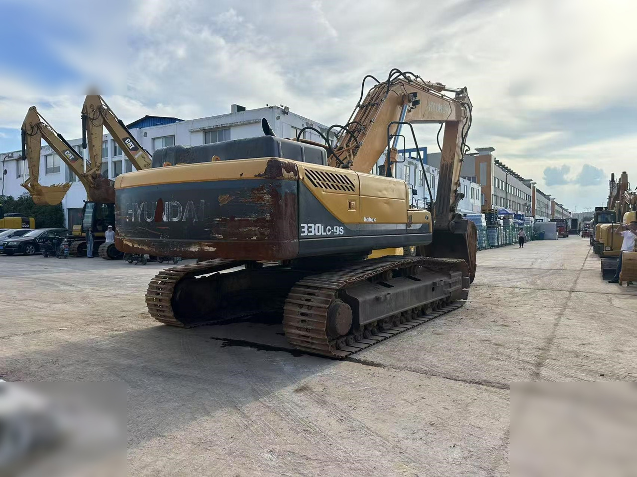 HYUNDAI ROBEX 330 LC-9S - حفار زحاف: صورة 3 HYUNDAI ROBEX 330 LC-9S - حفار زحاف: صورة 3