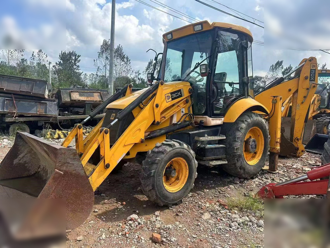 JCB 3CX - جرافة حفار: صورة 2 JCB 3CX - جرافة حفار: صورة 2