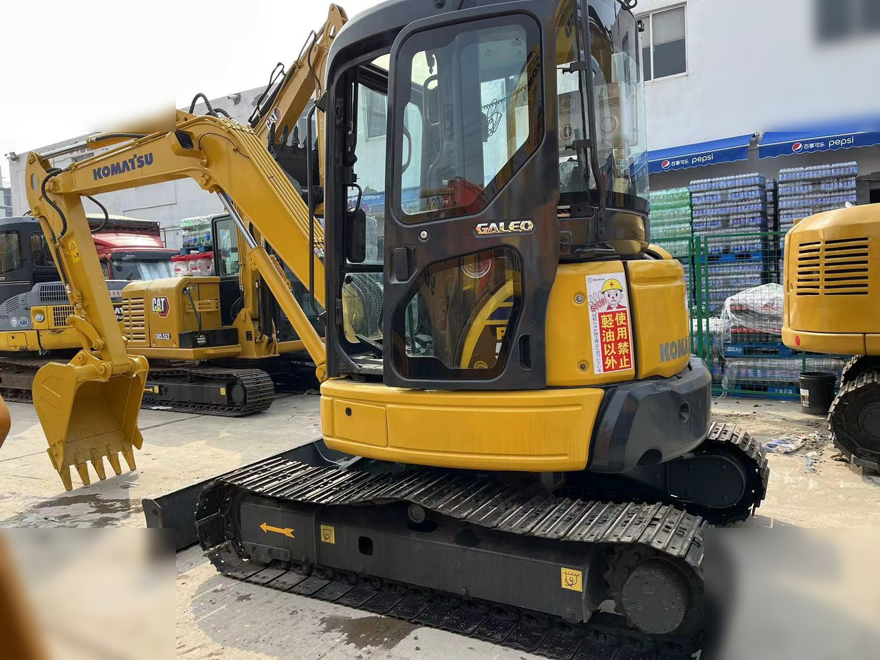 KOMATSU PC55MR-2 - حفارة مُصَّغرة: صورة 3 KOMATSU PC55MR-2 - حفارة مُصَّغرة: صورة 3
