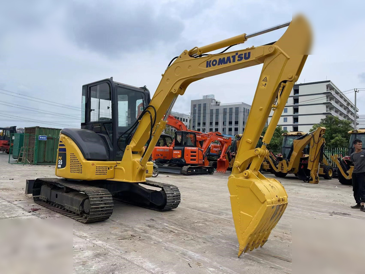 KOMATSU PC55MR-2 - حفارة مُصَّغرة: صورة 5 KOMATSU PC55MR-2 - حفارة مُصَّغرة: صورة 5